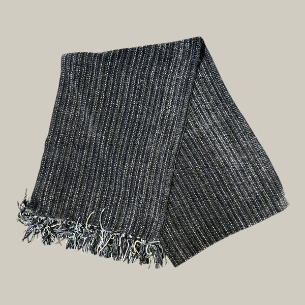 Pinstripe Chenille Scarf