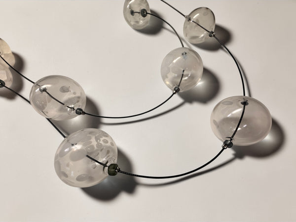 Glass Necklace- Double Strand