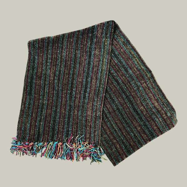 Pinstripe Chenille Scarf