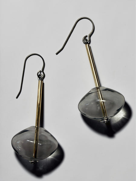 Large Glass Earrings