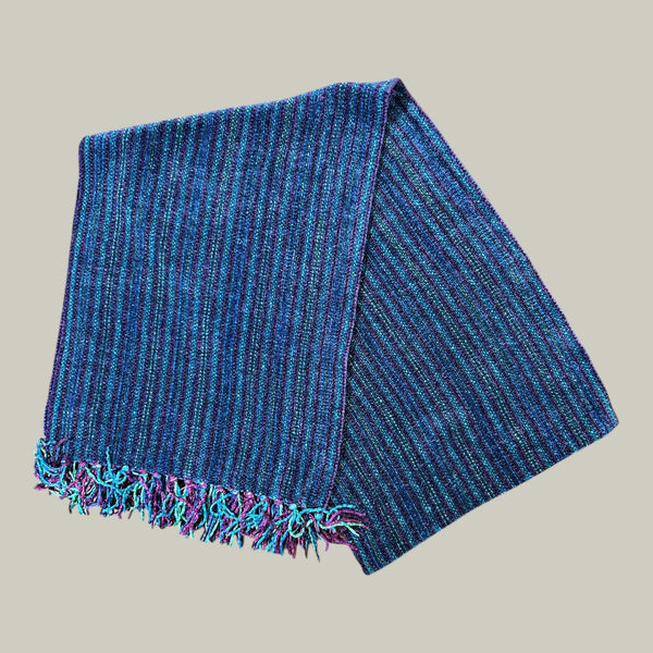 Pinstripe Chenille Scarf