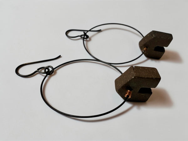 Stoneware Earrings