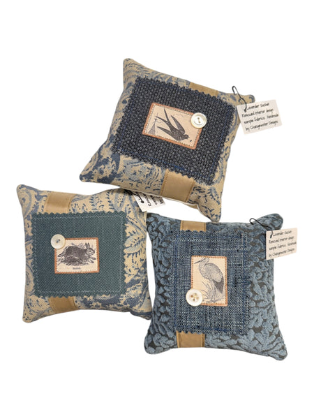 Mixed Collage Lavender Sachet
