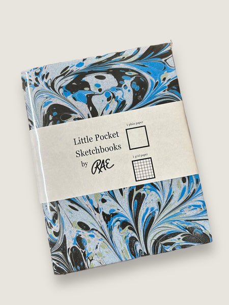 Marbled Paper Pocket Notebook Bundle