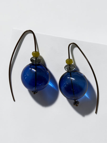 Large Glass Earrings