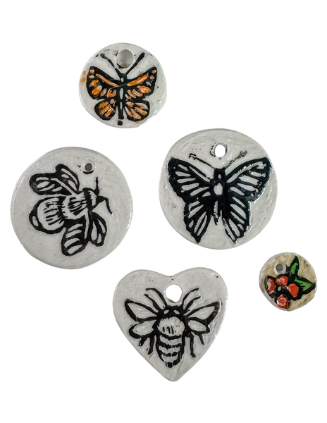 Sgraffito Animal Ornaments