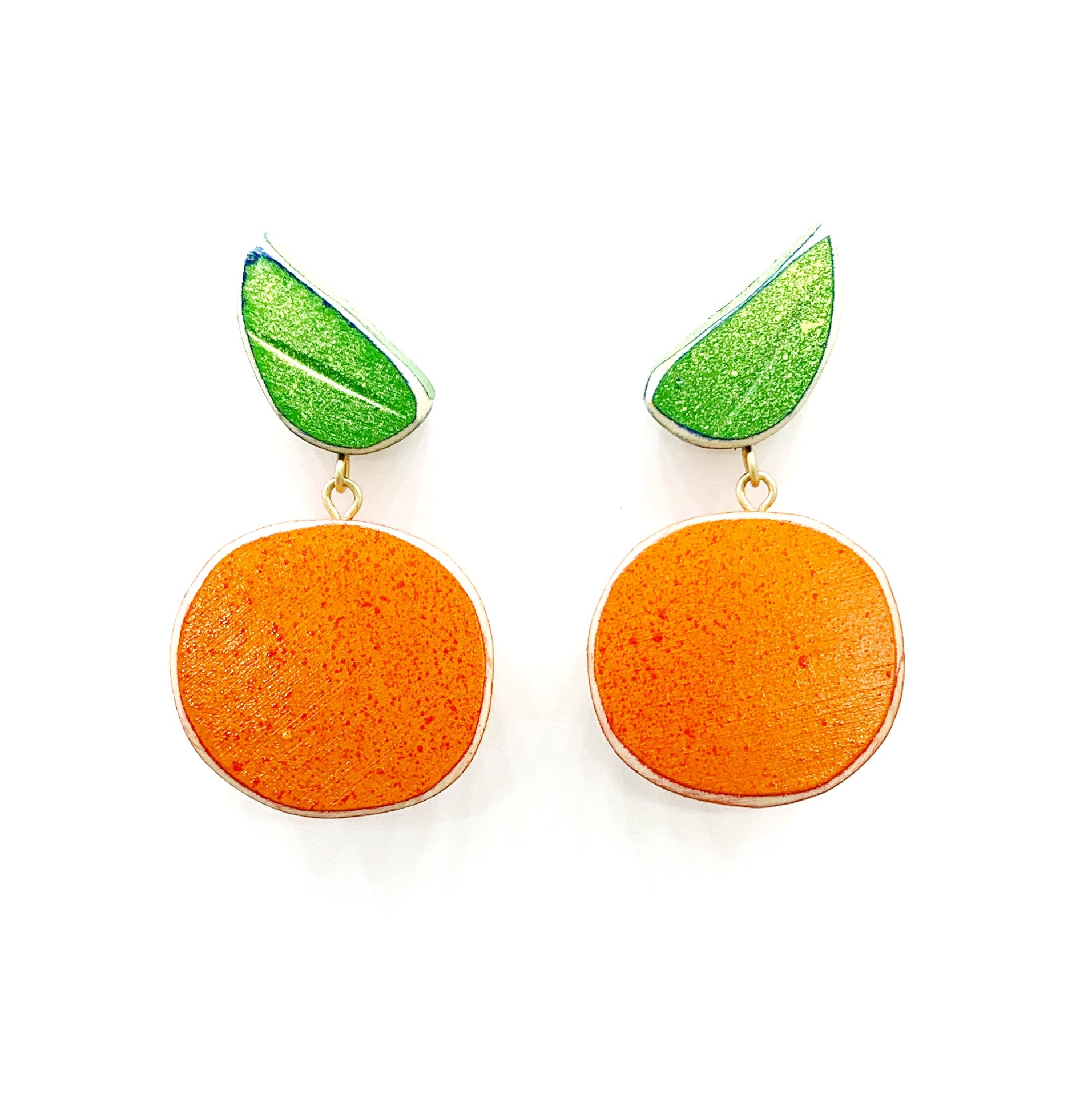 Blood Orange Flavor Earrings