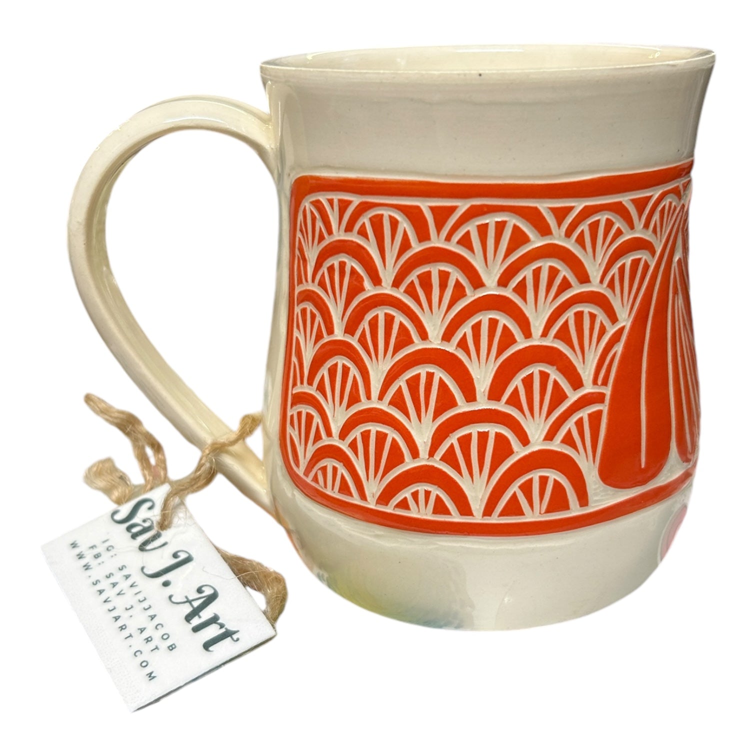 Red Design Mug