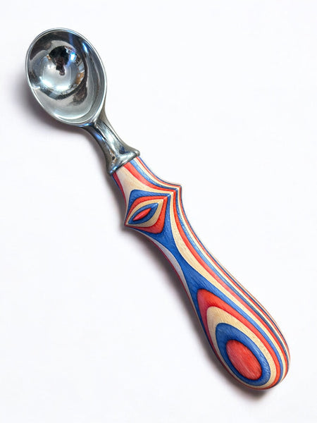 Ice Cream Scoop - Mixed Colorwood