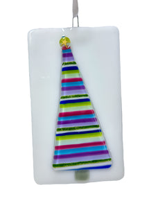 Rectangled Stripe Tree Ornament LB