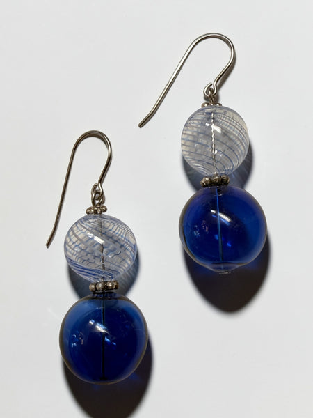 Duo Glass Earrings