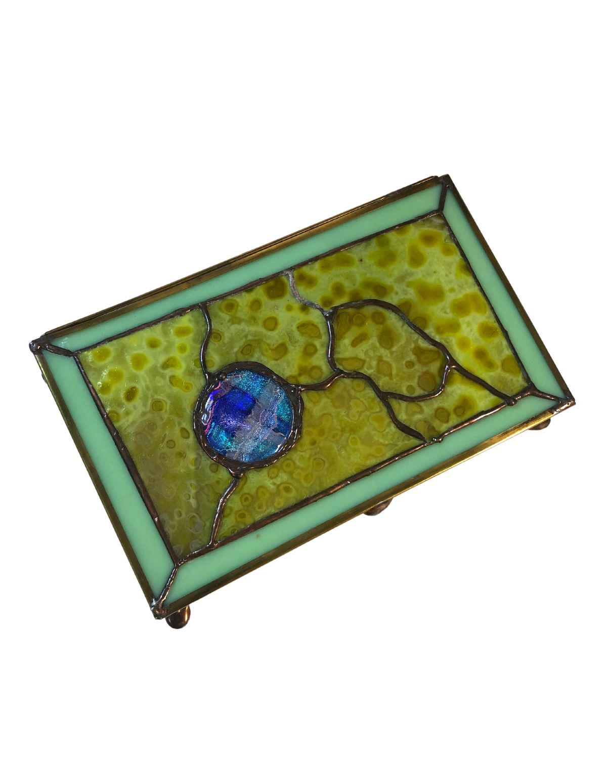 Chartreuse Glass Box