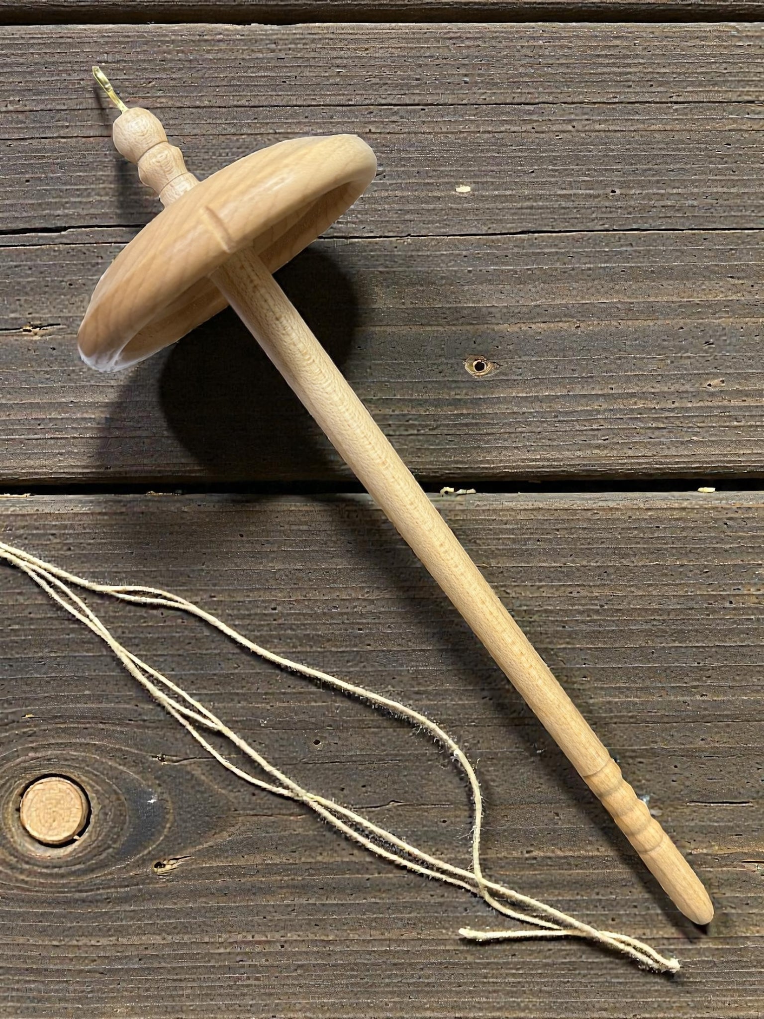 Maple Drop Spindle