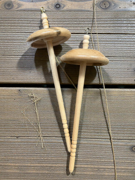 Spalted Maple Drop Spindle