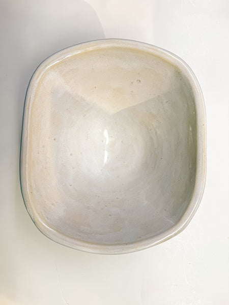 White Serving Bowl