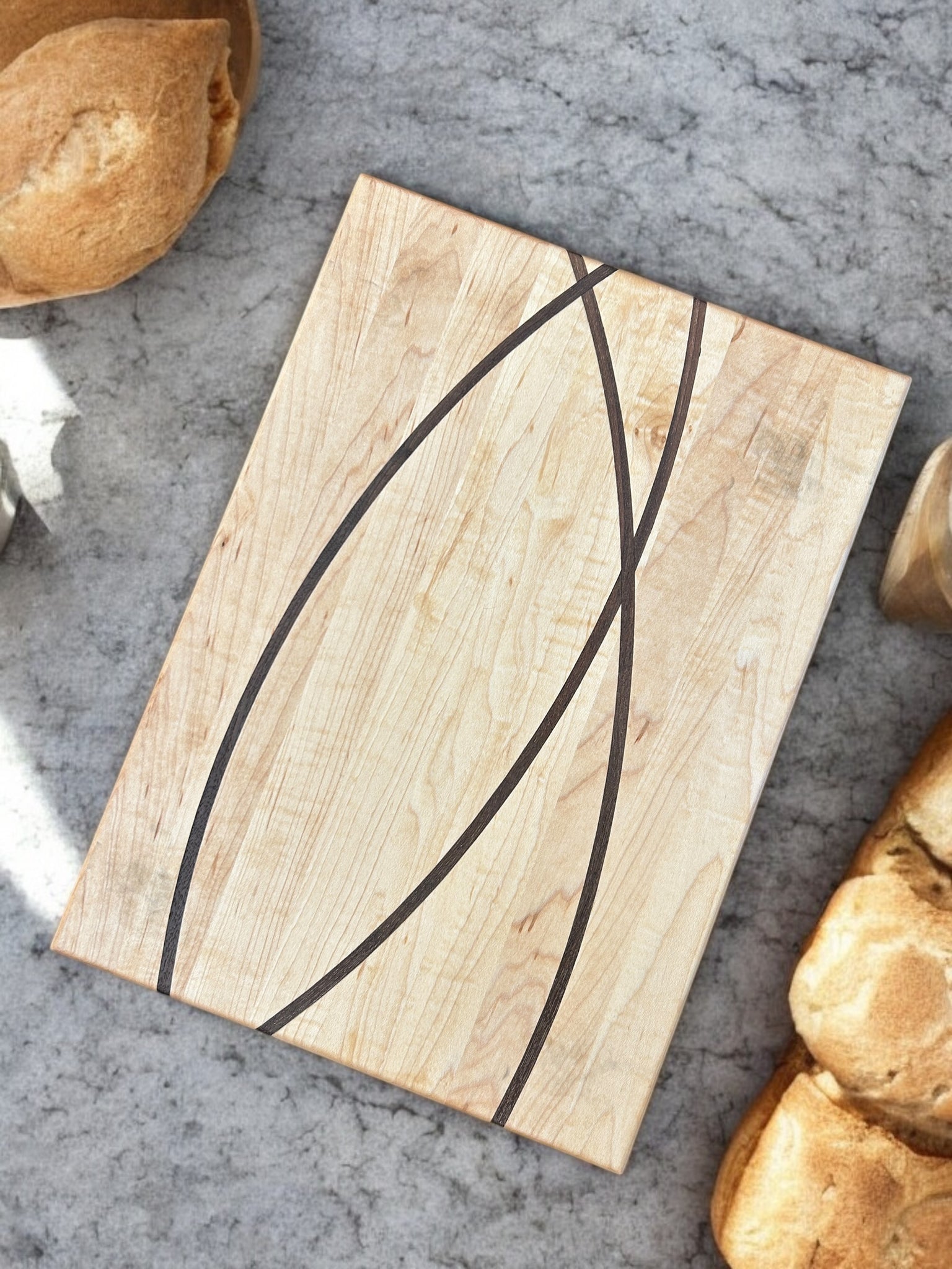 Cutting Board - Maple Inlay