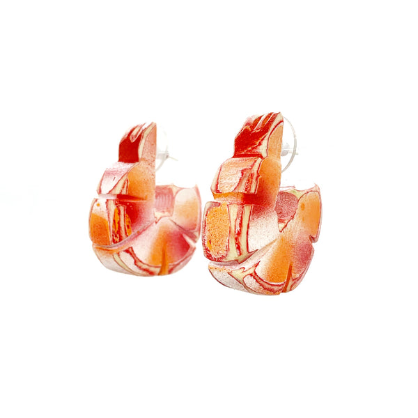 Cocktail Shrimp Earrings