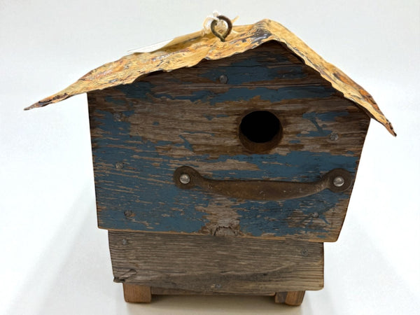 RK - Blue Drift Bird House