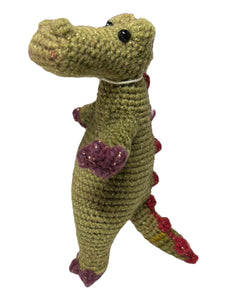 Crocheted Alligator
