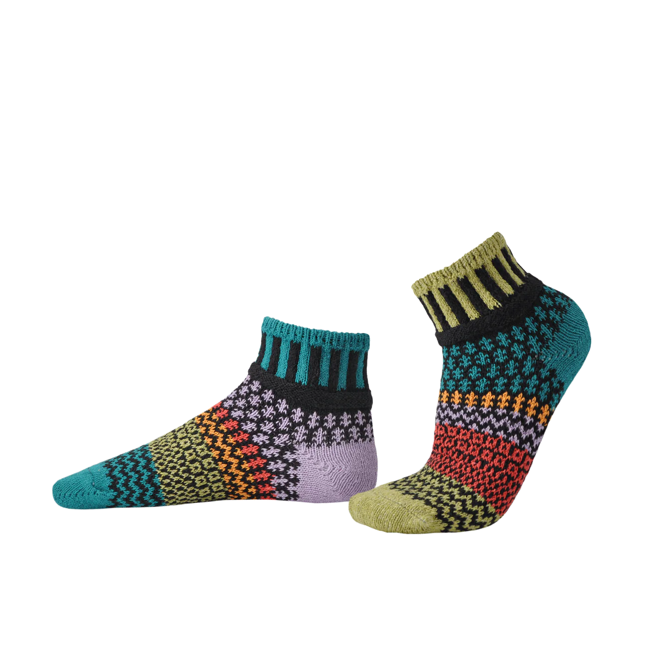 Adult Quarter Socks - Artichoke