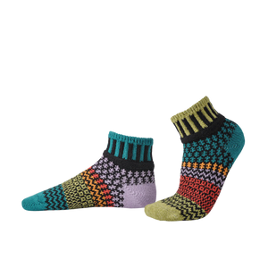 Adult Quarter Socks - Artichoke