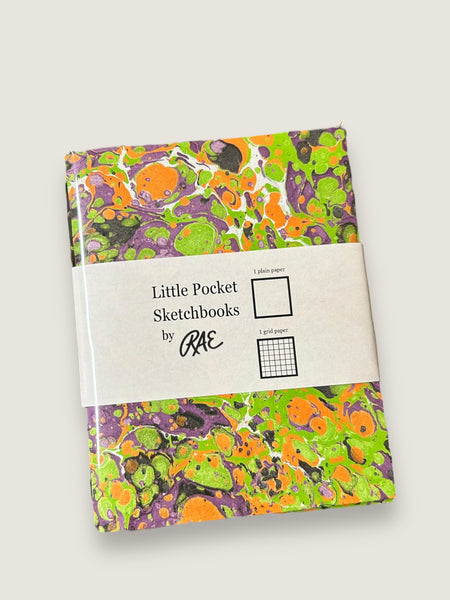 Marbled Paper Pocket Notebook Bundle