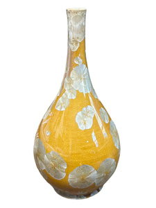 Crystalline Beige/Rust Vase
