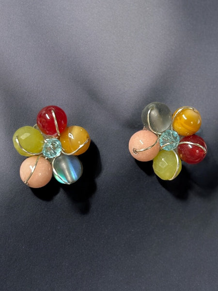 Flower Cluster Earrings