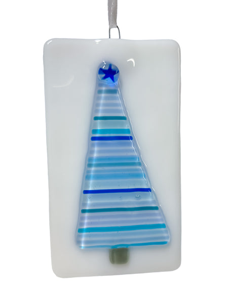 Rectangled Stripe Tree Ornament LB