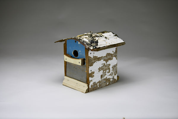 RK - Blue & Grey Bird House