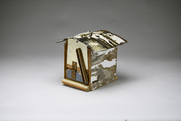 RK - Blue & Grey Bird House