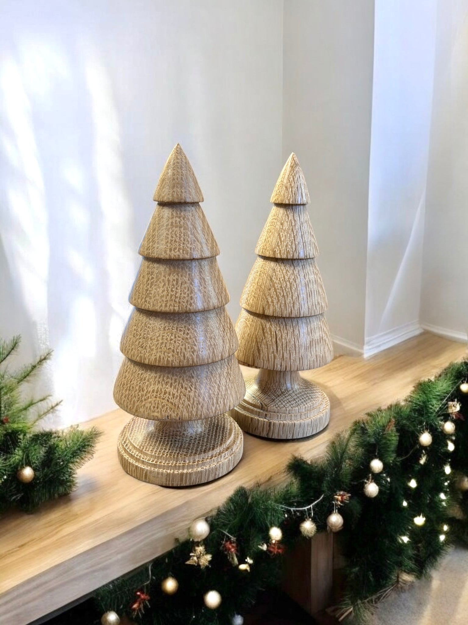 Wood Turned Christmas Tree