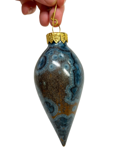 Crystalline  Teardrop Ornaments