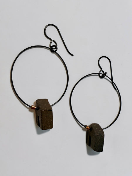 Stoneware Earrings