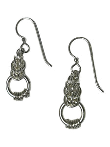 Large Ring Persian Earrings