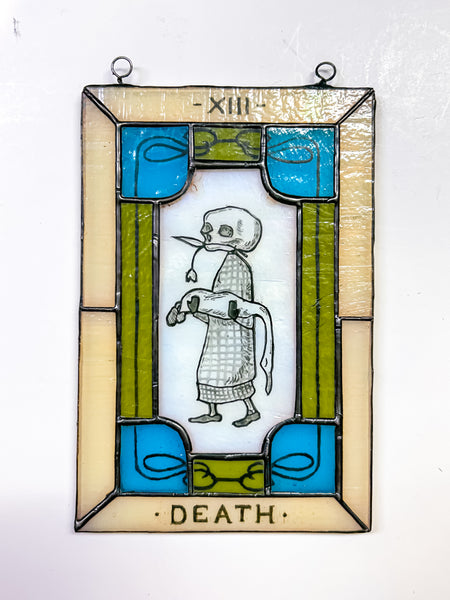 Tarot Card Stained Glass - Death