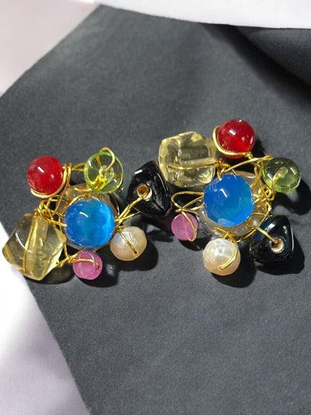 Cluster Earrings