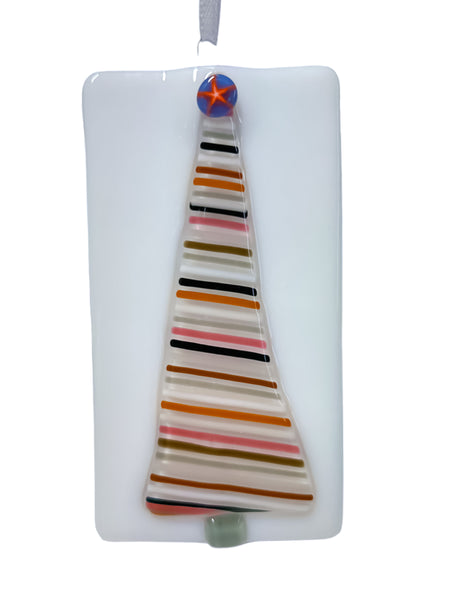 Rectangled Stripe Tree Ornament LB