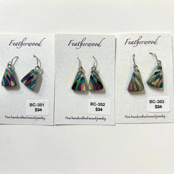 Small Fan Earrings