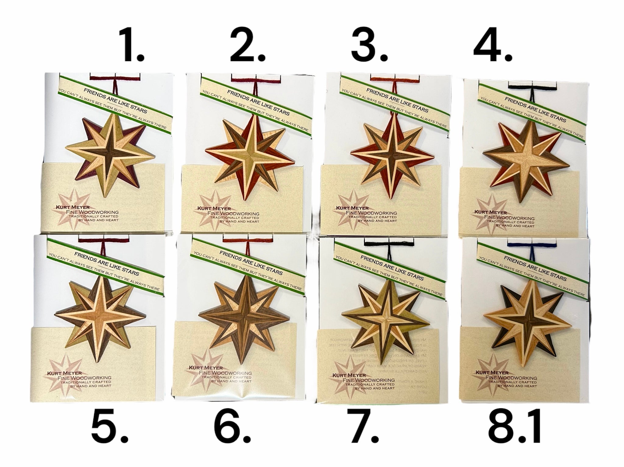 8-Point Star Ornament