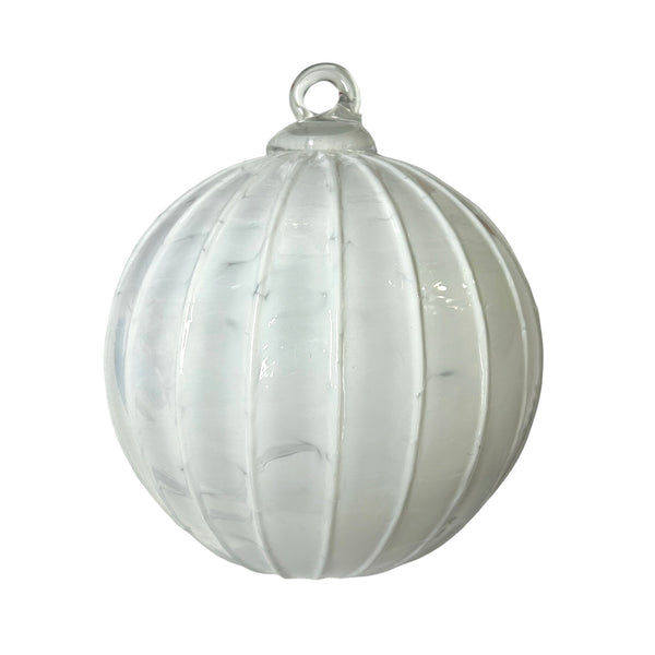 WS Round Ornament - White