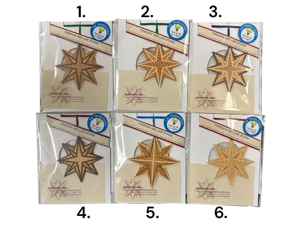 Translucent 8-Point Star