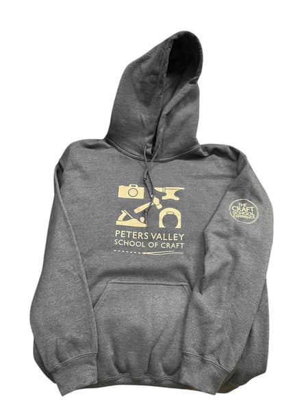 PV Heather Gray Hooded Sweatshirt