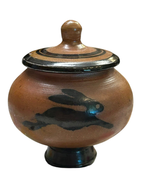 Rabbit Lidded Jar TP
