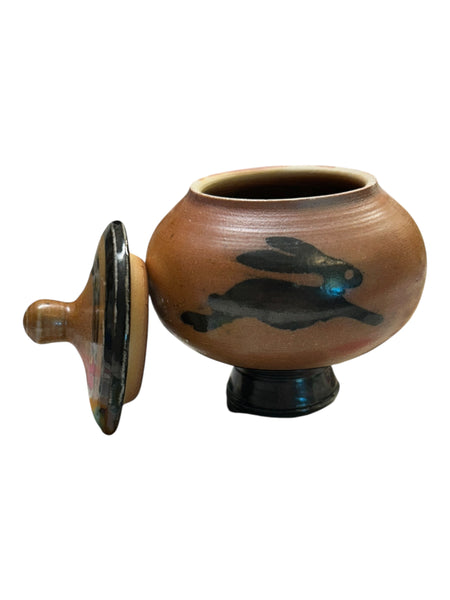 Rabbit Lidded Jar TP