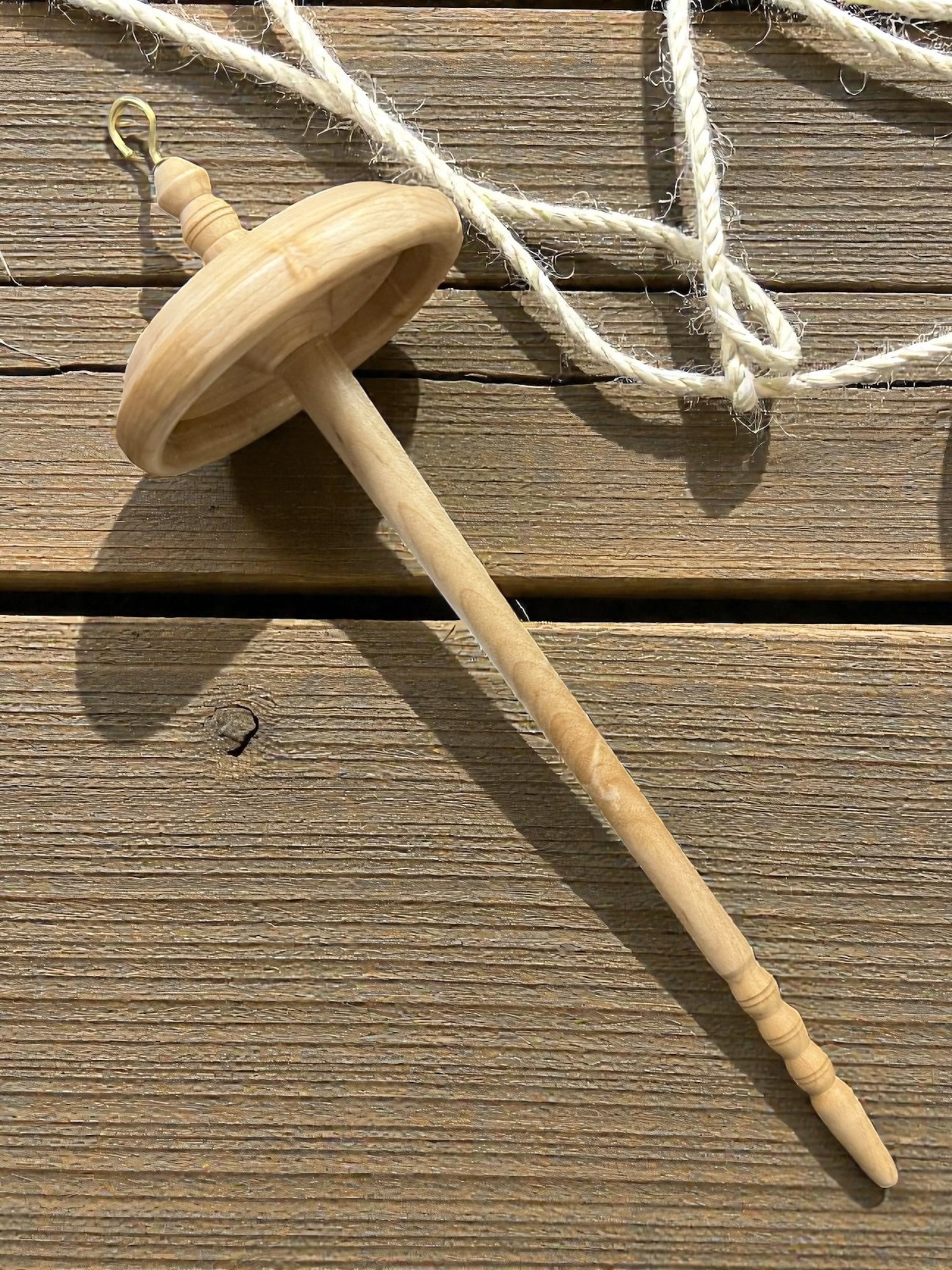 Birdseye Maple Drop Spindle