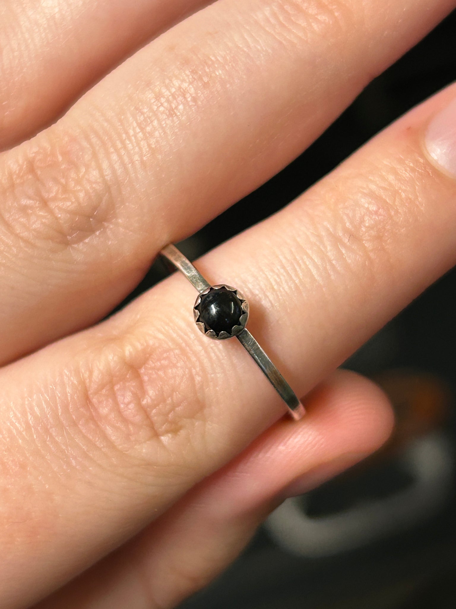 Stone Ring - Black