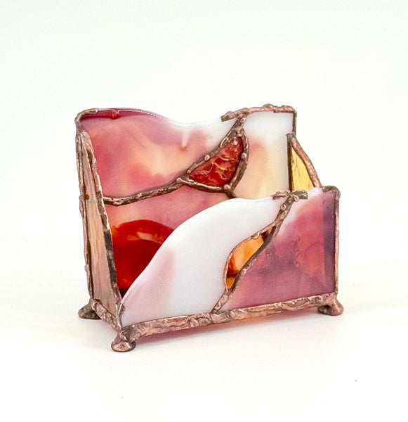 Stained Business Card Holder