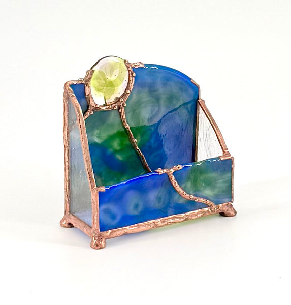Stained Business Card Holder