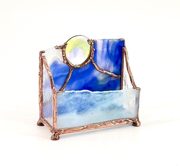 Stained Business Card Holder
